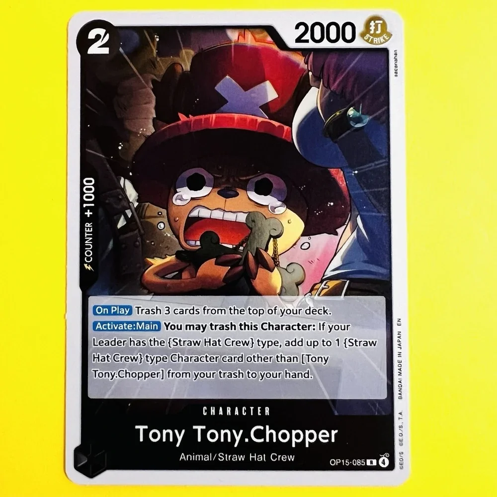 Tony Tony Chopper OP15-085 R Adventure on KAMI's‎ Island ONE PIECE Card English